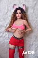 Picture of Nicole / 150 / D cup / TPE + silicone head doll