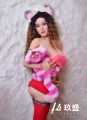Picture of Nicole / 150 / D cup / TPE + silicone head doll