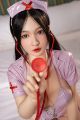 Picture of Mushi 160 cm / E cup / TPE sex doll with a silicone head