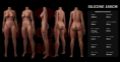 Obrázek Tasha / 166 cm / F cup / Silikonová sexdoll - Textura pokožky