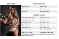 Picture of Rebeca / 166(A )cm / D Cup / Silicone sexdoll